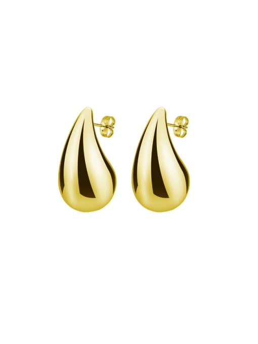 Golden Teardrop Earrings