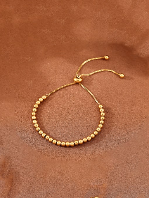 Golden Aura Bead Bracelet