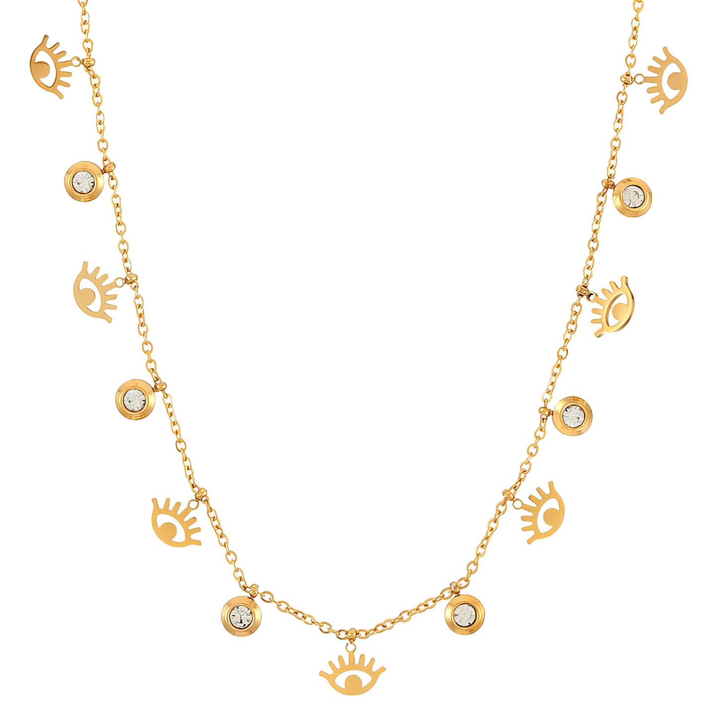 Golden Gaze Necklace