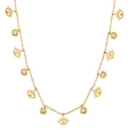 Golden Gaze Necklace