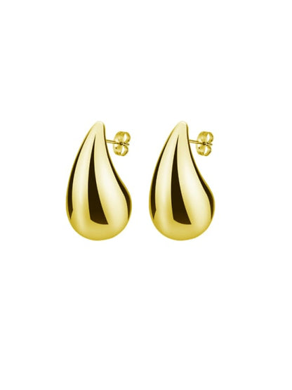 Golden Teardrop Earrings