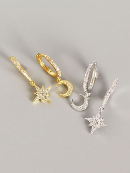 Moon and Star Sparkle Hoop