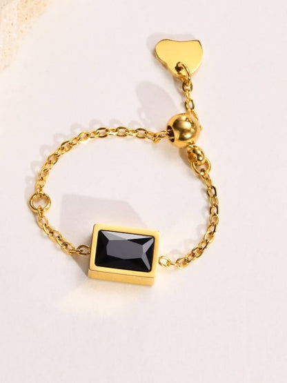 Noir Chain Ring