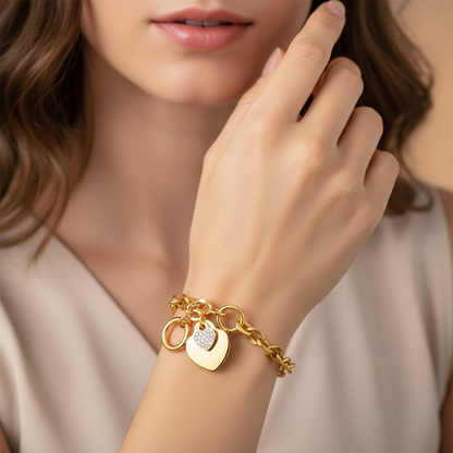 Amour Charm Bracelet