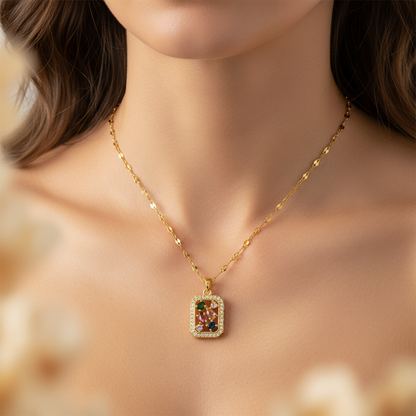 Aurora Mosaic Necklace