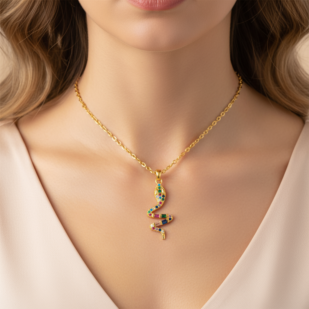 Enchanted Serpent Necklace