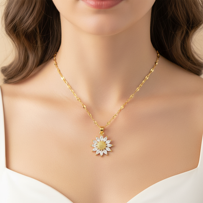 Golden Bloom Necklace