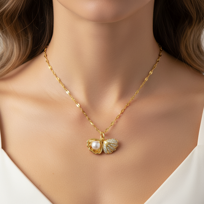 Siren Pearl Shell Necklace