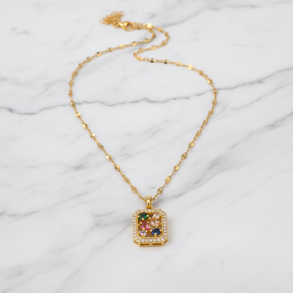 Aurora Mosaic Necklace