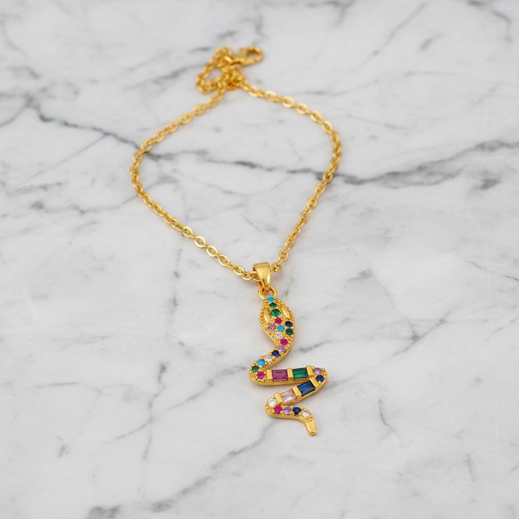 Enchanted Serpent Necklace