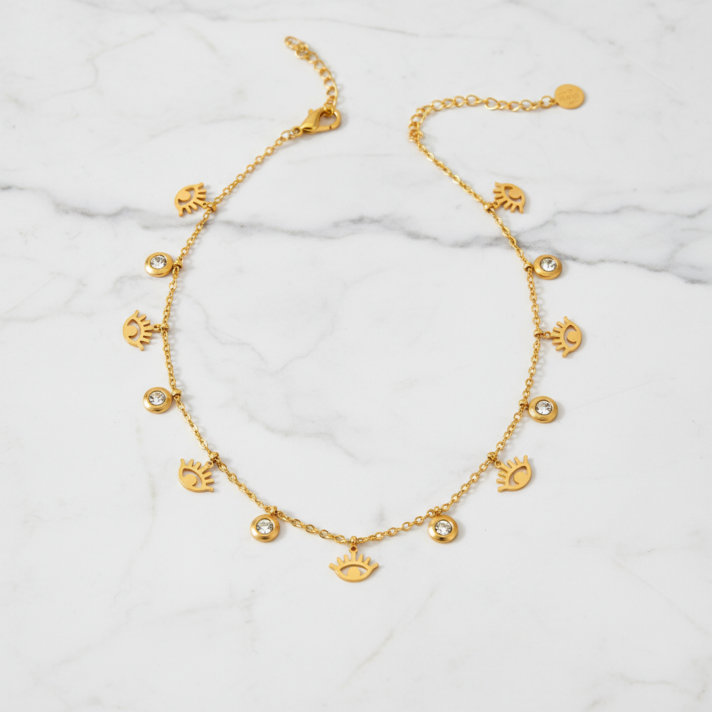 Golden Gaze Necklace