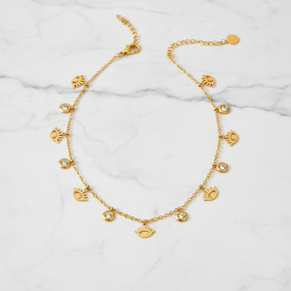 Golden Gaze Necklace