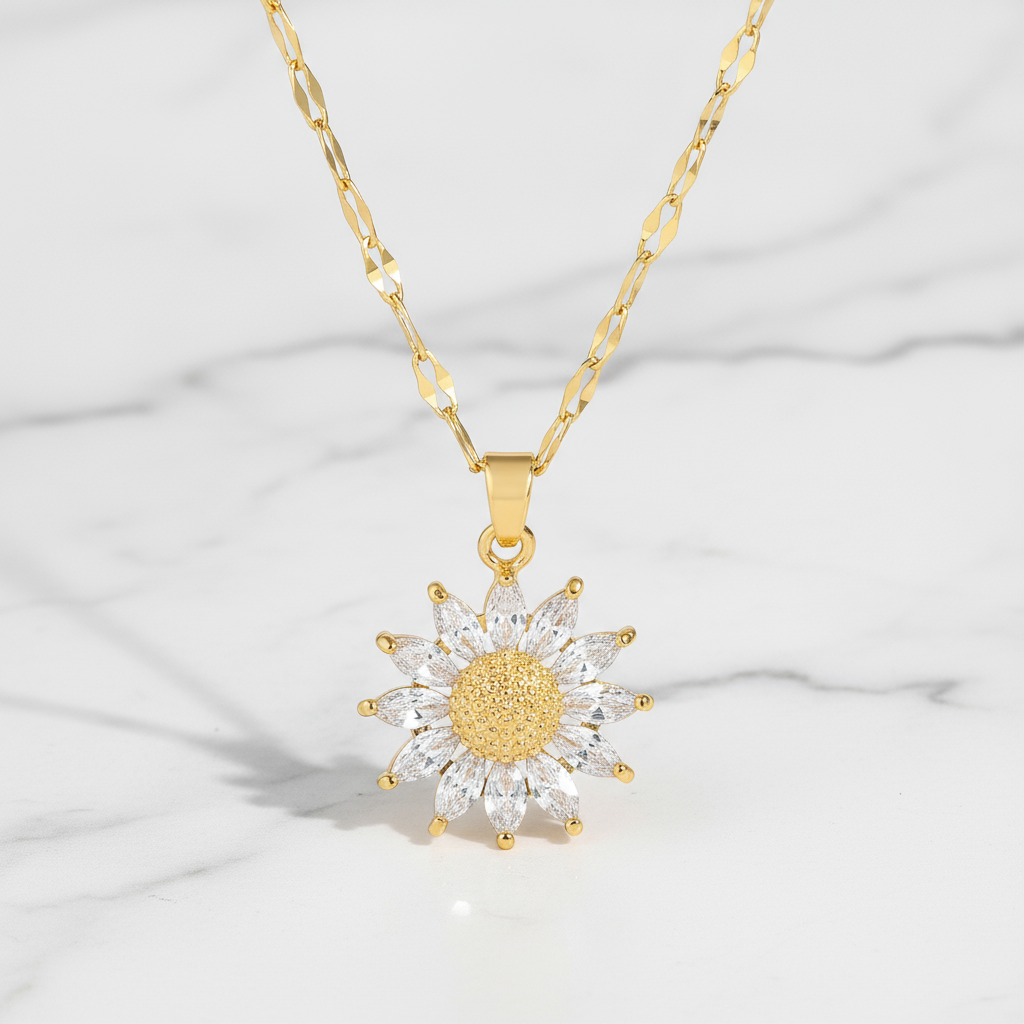 Golden Bloom Necklace