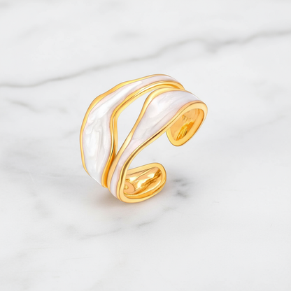 Ocean Wave Ring